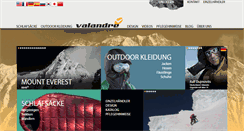 Desktop Screenshot of de.valandre.com